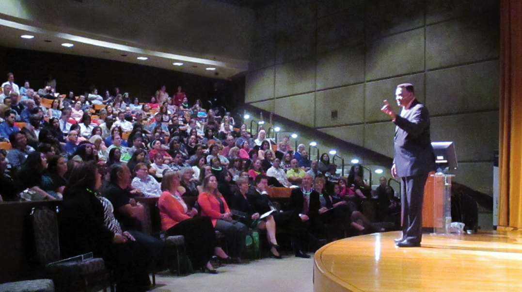 Randy Powell On Stage in Auditorium.CleanedUp.10.22.2016