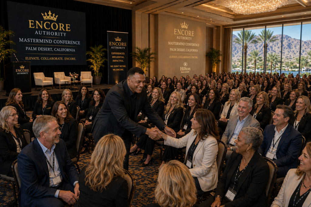 Randy engages the audience at an Encore Authority Conference