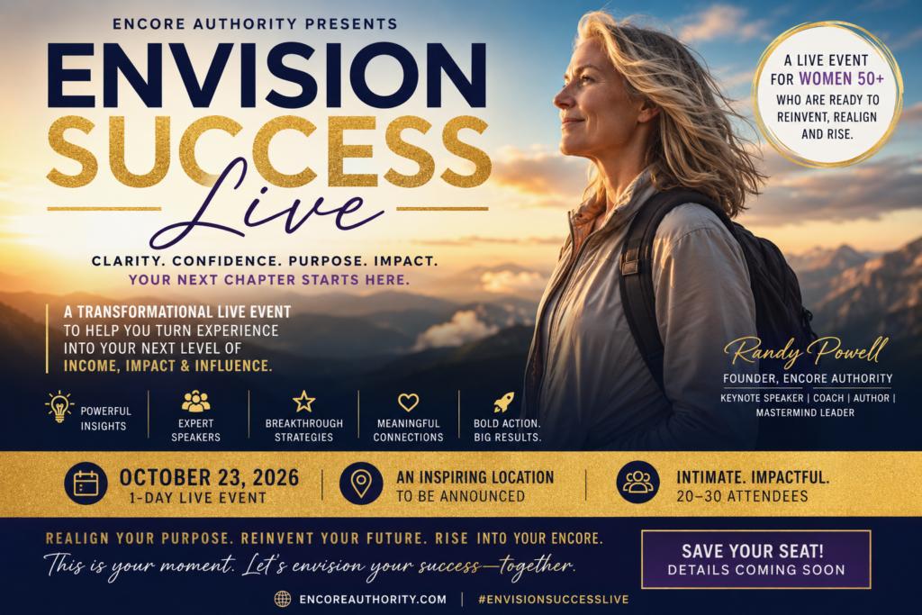 Visual announcing the upcoming Live Event
